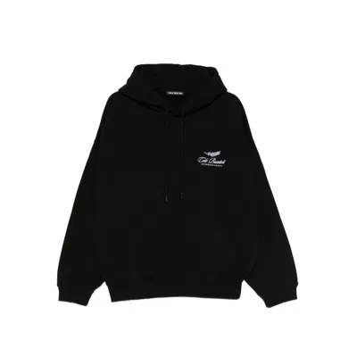 Cole Buxton Logo-embroidered Hoodie In Black