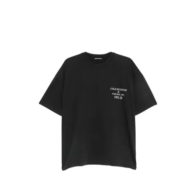 Cole Buxton Logo-print Cotton Jersey T-shirt In Black