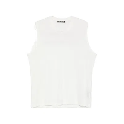 Cole Buxton Logo-print Tank Top In White