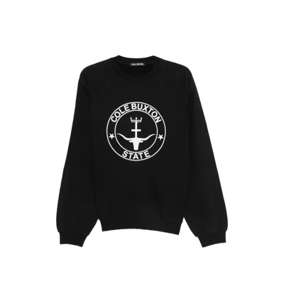 Cole Buxton Logo-printed Sweatshirt In Black