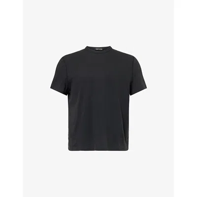 Cole Buxton Mens Vintage Black 1992 Backstage Crewneck Cotton-jersey T-shirt