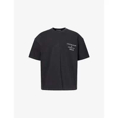 Cole Buxton Mens Vintage Black Athletic Inc Cotton T-shirt