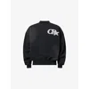 Cole Buxton Mens Star Distressed Cotton-jersey Sweatshirt Vintage Black