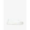 Cole Buxton Mens The Wilson Court Leather Low-top Trainers White Eur 41.5 / 7.5 Uk