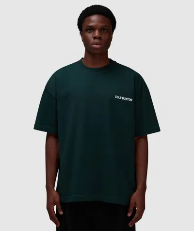 Cole Buxton Sportswear T-shirt In Forest Green