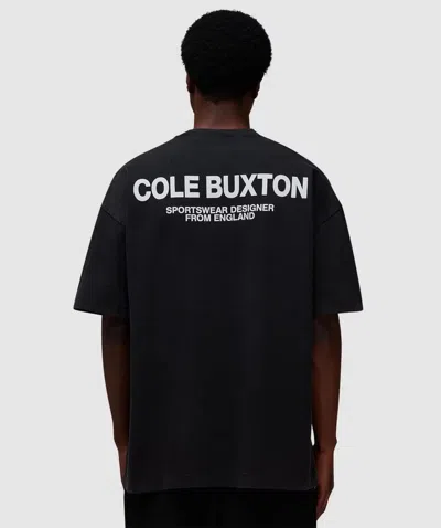Cole Buxton Sportswear T-shirt In Vintage Black
