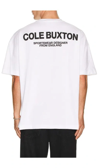 Cole Buxton Sportswear T-shirt In White