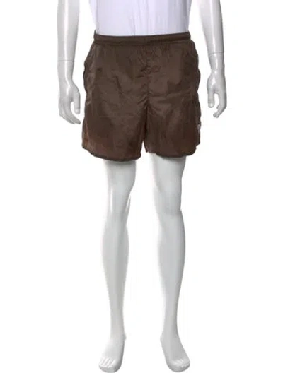 Pre-owned Cole Buxton Swim Trunks In Brown