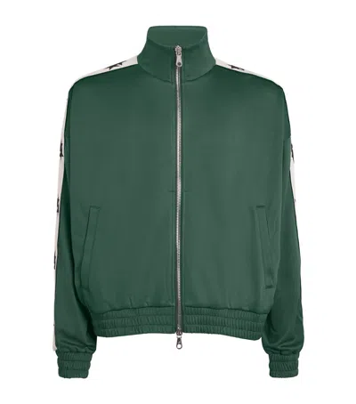 Cole Buxton Two Star Tape Track Jacket In Forest Green