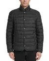 Cole Haan 3-in-1 Water Resistant Rain Coat In Dark Grey