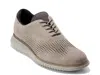 Cole Haan 2.zerogrand Laser Wing Tip Oxford Lined In Gray