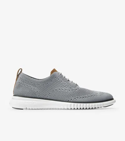 Cole Haan 2.zerogrand C27947 Men's Size 13 Gray Wingtip Oxford Shoes Fzp563