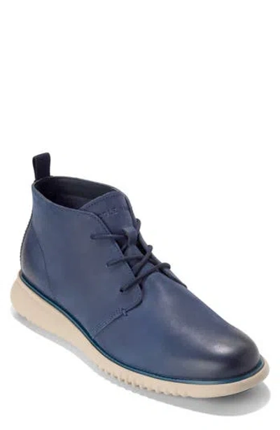 Cole Haan 2.zerogrand Chukka Boot In Blue