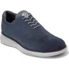 Cole Haan 2.zerogrand Laser Wing Derby In Navy Blazer/harbor Mist