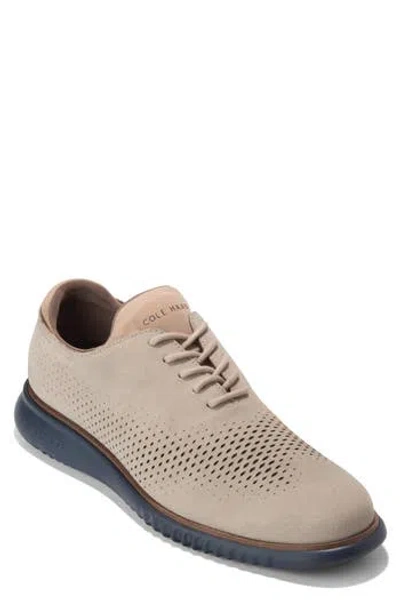 Cole Haan 2.zerogrand Laser Wing Derby In Neutral