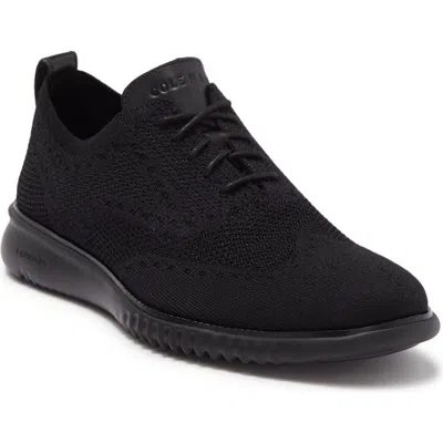 Cole Haan 2.zerogrand Stitchlite Oxford Sneaker In Black/bla