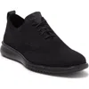 Cole Haan 2.zerogrand Stitchlite Water Resistant Wingtip In Black/bla