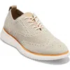 Cole Haan 2.zerogrand Stitchlite Water Resistant Wingtip In Irish Coffee/choc