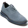 Cole Haan 2.zerogrand Stitchlite Wingtip In Stormy Weather/blue