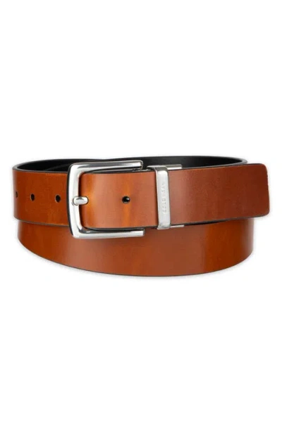 Cole Haan 35mm Reversible Leather Belt In Brown