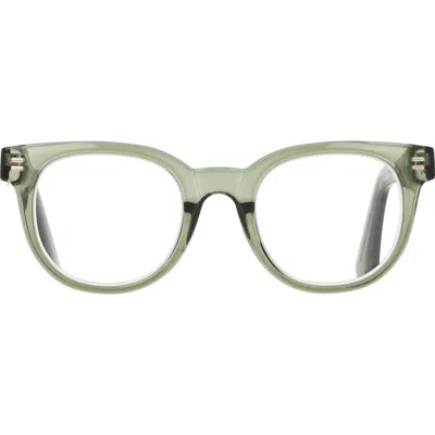 Cole Haan 47mm Round Reading Glasses In Green