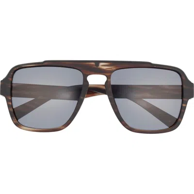 Cole Haan 54mm Navigator Sunglasses In Brown