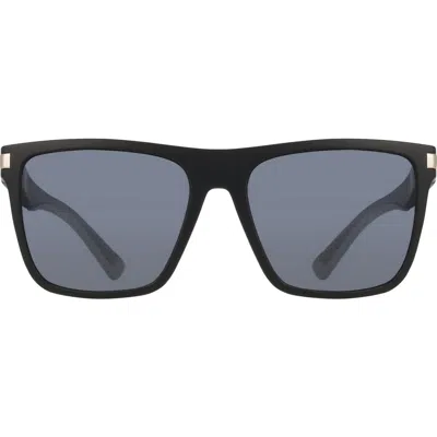 Cole Haan 55mm Square Sunglasses In Black