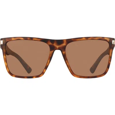 Cole Haan 55mm Square Sunglasses In Tortoise