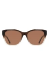 Cole Haan 57mm Modified Square Sunglasses