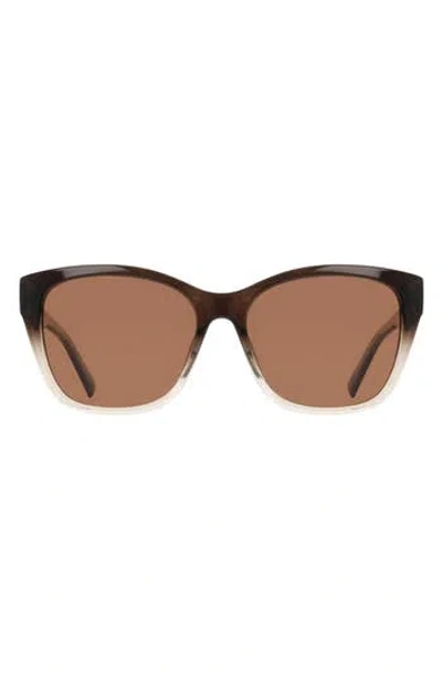 Cole Haan 57mm Modified Square Sunglasses