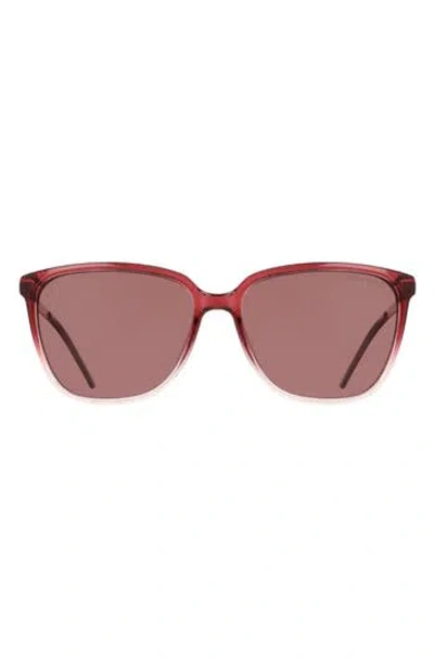 Cole Haan 57mm Square Sunglasses