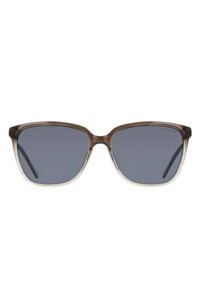 Cole Haan 57mm Square Sunglasses
