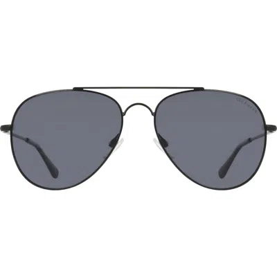 Cole Haan 59mm Navigator Sunglasses In Black
