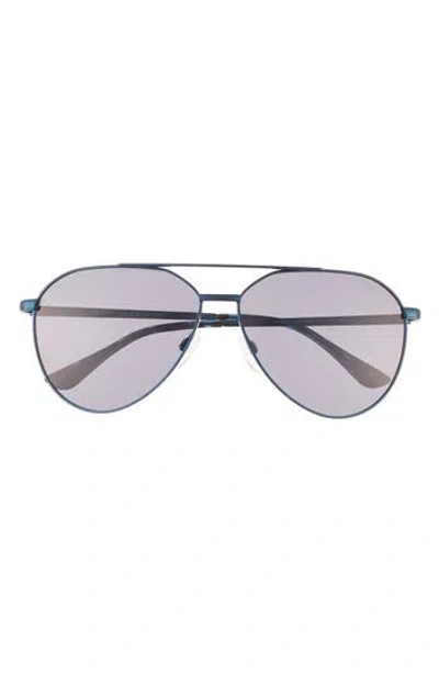 Cole Haan 61mm Aviator Sunglasses In Black