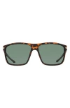 Cole Haan 62mm Rectangle Polarized Sunglasses
