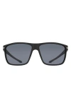Cole Haan 62mm Rectangle Polarized Sunglasses
