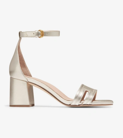 Cole Haan Adelaine Sandal In Soft Gold