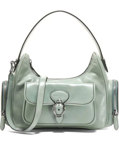Cole Haan Alexandria Small Convertible Shoulder Bag In Green