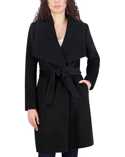 Cole Haan Women's Wool Blend Coat In Black