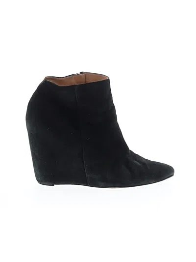 Pre-owned Cole Haan Ankle Boots In Black