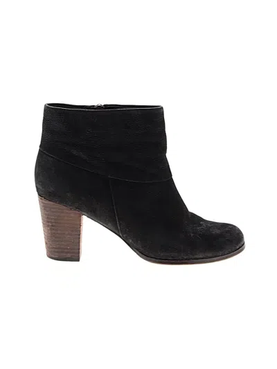 Pre-owned Cole Haan Ankle Boots In Black
