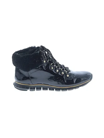 Pre-owned Cole Haan Ankle Boots In Black