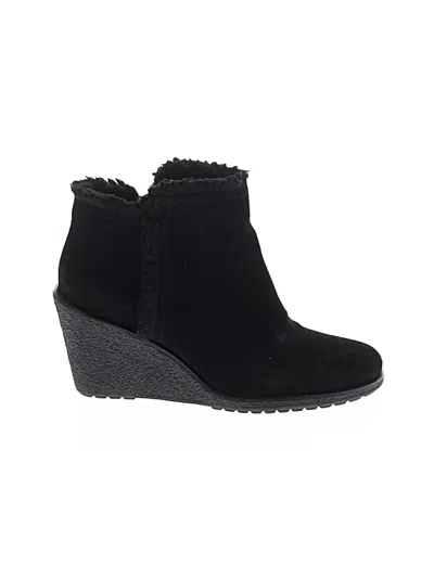 Pre-owned Cole Haan Ankle Boots In Black