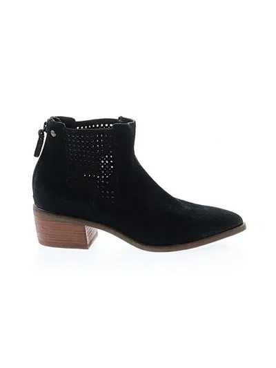 Pre-owned Cole Haan Ankle Boots In Black