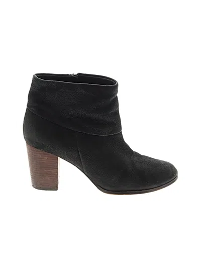 Pre-owned Cole Haan Ankle Boots In Black