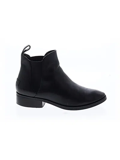 Pre-owned Cole Haan Ankle Boots In Black