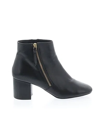 Pre-owned Cole Haan Ankle Boots In Black