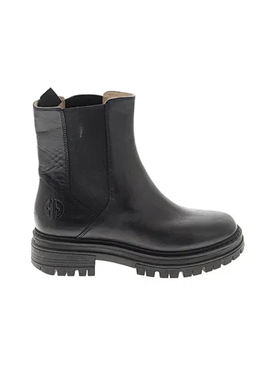 Pre-owned Cole Haan Ankle Boots In Black