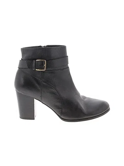 Pre-owned Cole Haan Ankle Boots In Black