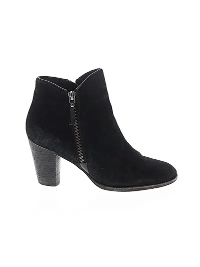 Pre-owned Cole Haan Ankle Boots In Black